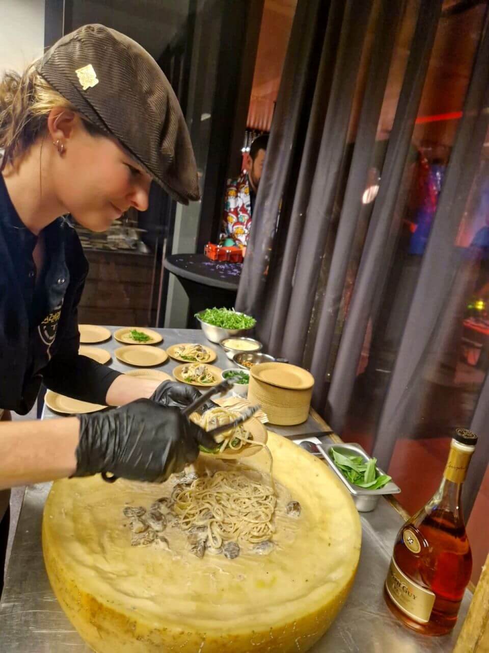 Pasta catering live op locatie. Unieke beleving en smaken.