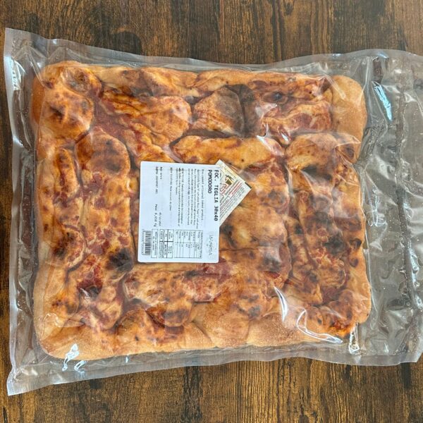 Focaccia Tomaat – Authentiek Italiaans Brood met Tomaat | Ambachtelijk & Luchtig (650g)