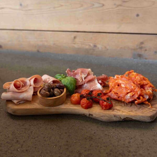 Italaanse Borrelplank - Mix van 3 soorten Vlees - Tagliere Salumi